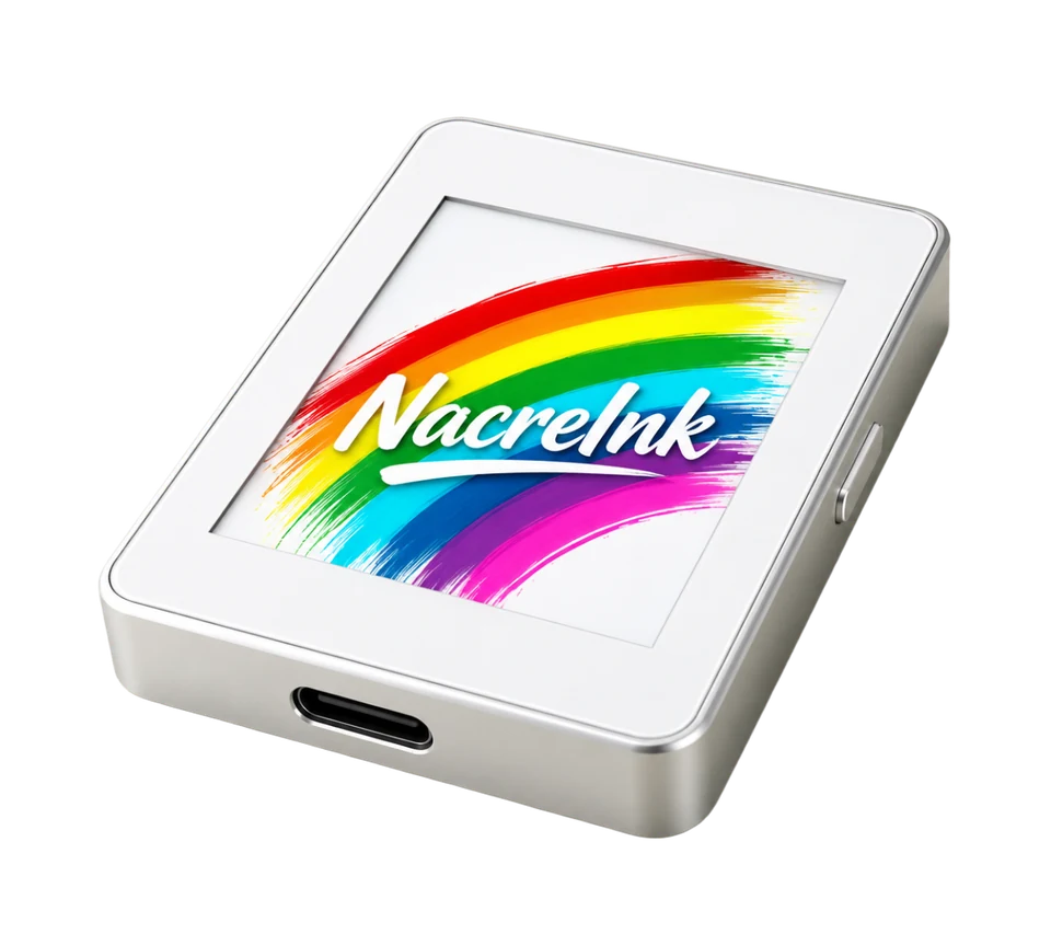 NacreInk E-Key Silver
